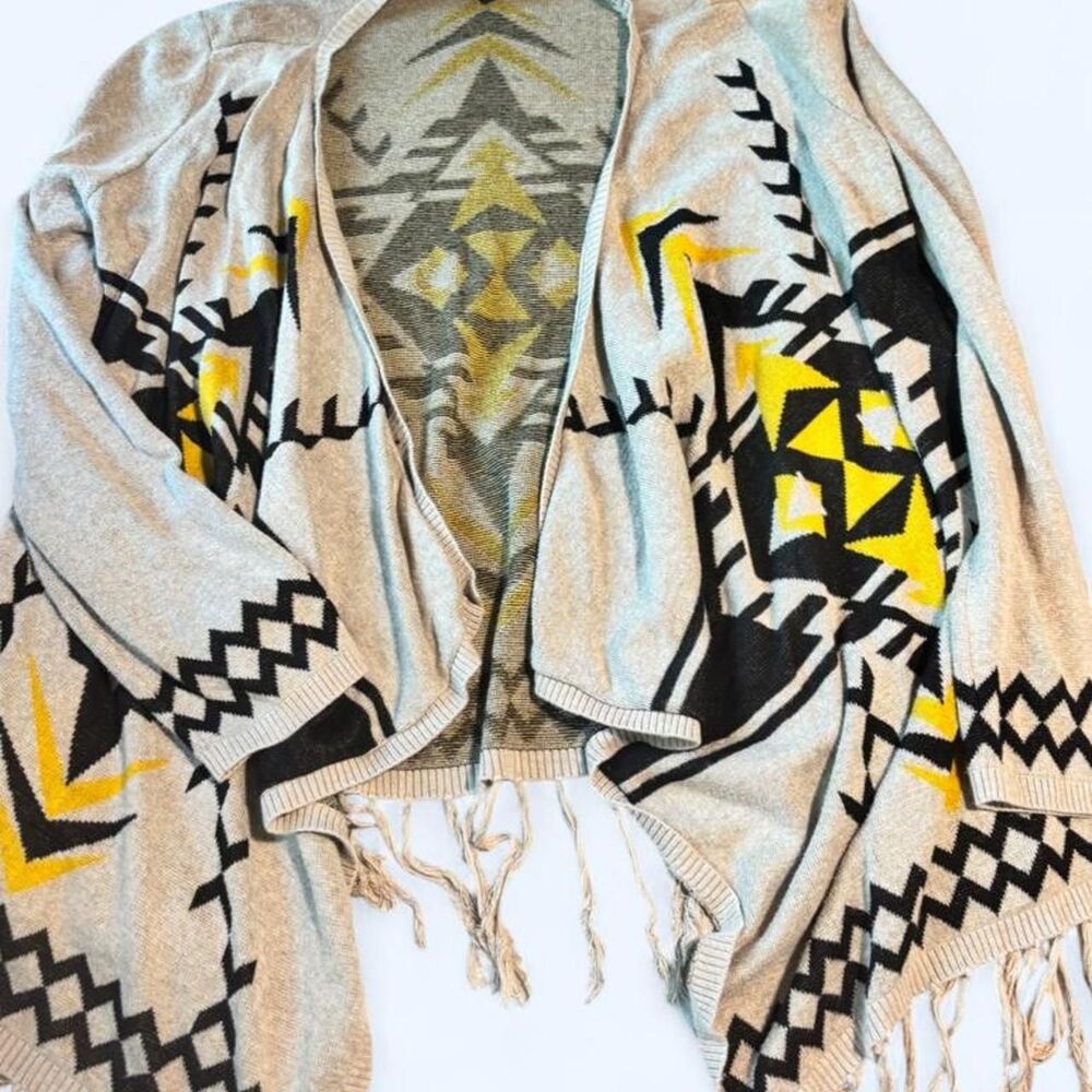 Inc-international-concepts Women's Tan and Yellow Cardigan